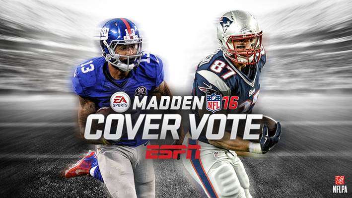 Madden 16 Cover Vote Down to Gronk and Odell Beckham Jr.